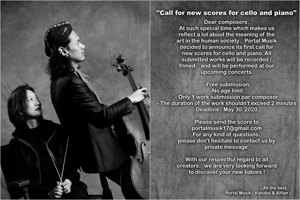 UNDANGAN MENULIS MUSIK UNTUK CELLO DAN PIANO