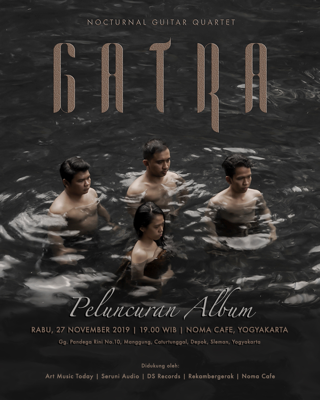 ALBUM GATRA - NOCTURNAL GUITAR QUARTET AKAN DIRILIS 